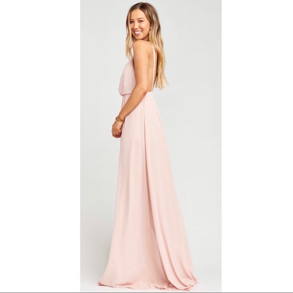SHOW ME YOUR MUMU PINK OPEN BACK MAXI DRESS - Picture 6 of 11